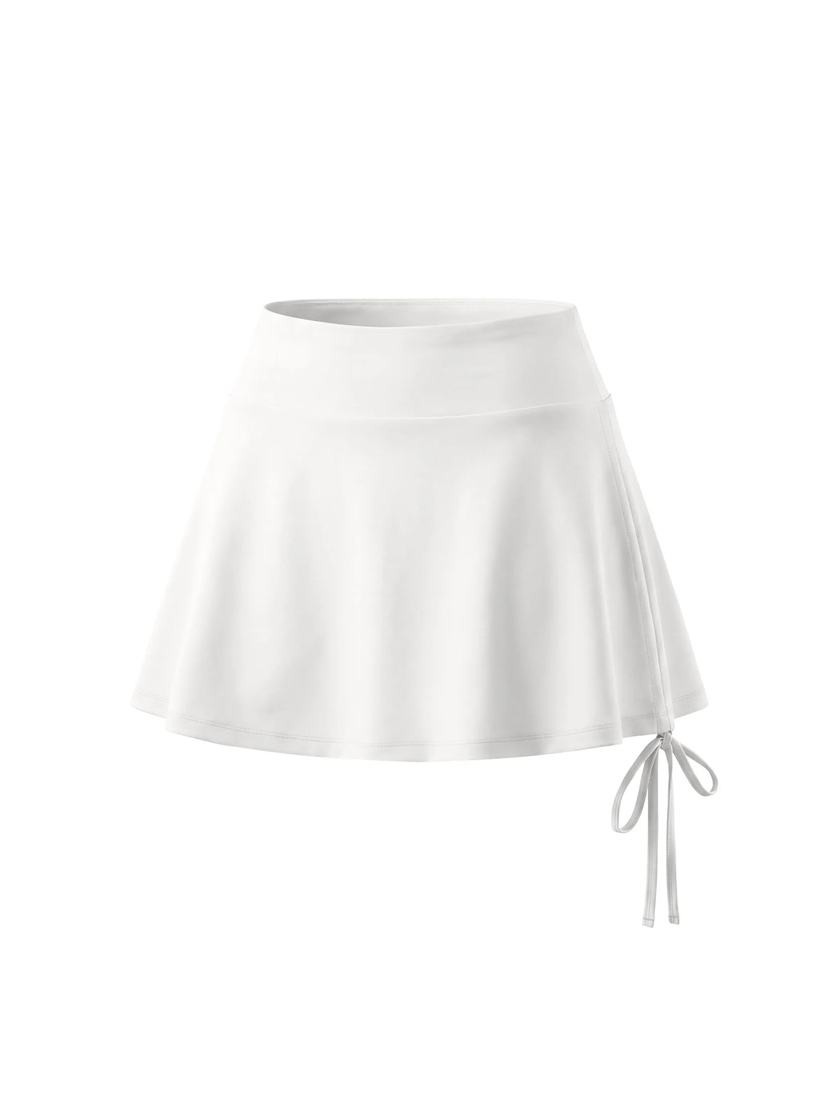 Drawstring A-Line Yoga Skort